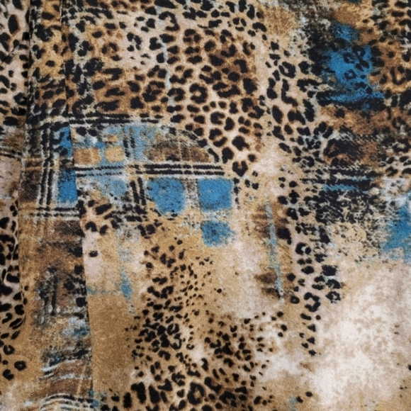 R.Q.T. Animal Print Skirt (Size 10) - Picture 3 of 4